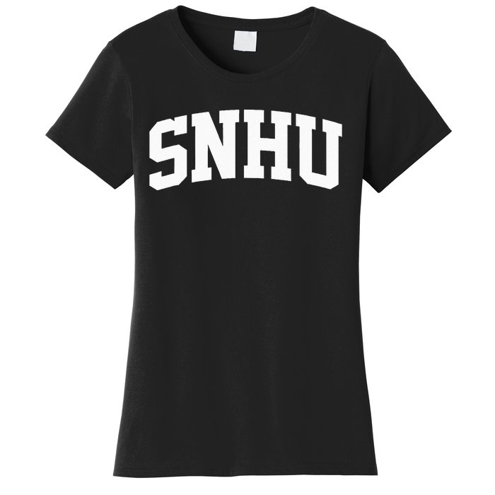 SNHU Athletic Arch College University Alumni Women's T-Shirt