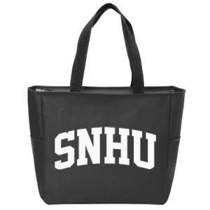 SNHU Athletic Arch College University Alumni Zip Tote Bag