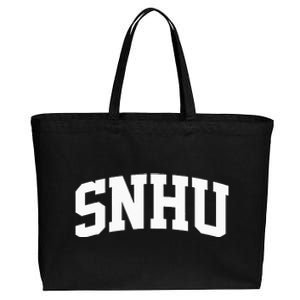 SNHU Athletic Arch College University Alumni Cotton Canvas Jumbo Tote