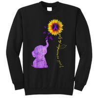 Sunflower Alzheimer Awareness I Will Remember For You TAwa Tall Sweatshirt