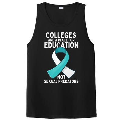 Sexual Assault Awareness Sexual Harrast Survivor Gift PosiCharge Competitor Tank