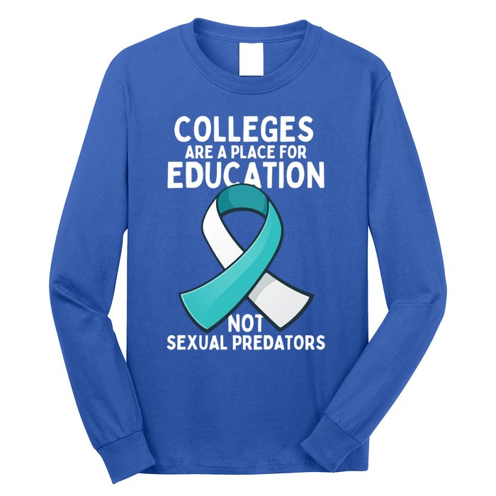 Sexual Assault Awareness Sexual Harrast Survivor Gift Long Sleeve Shirt