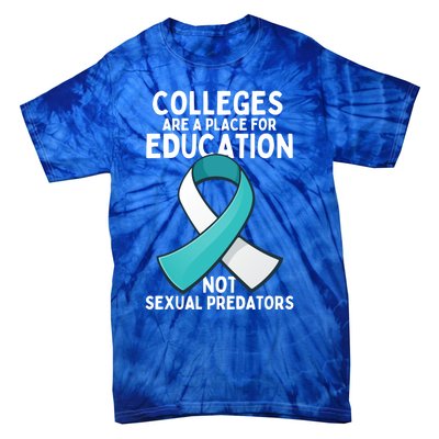 Sexual Assault Awareness Sexual Harrast Survivor Gift Tie-Dye T-Shirt