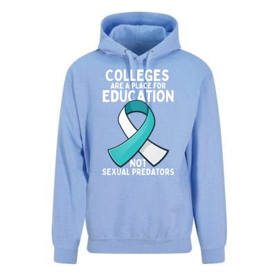 Sexual Assault Awareness Sexual Harrast Survivor Gift Unisex Surf Hoodie