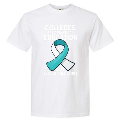 Sexual Assault Awareness Sexual Harrast Survivor Gift Garment-Dyed Heavyweight T-Shirt