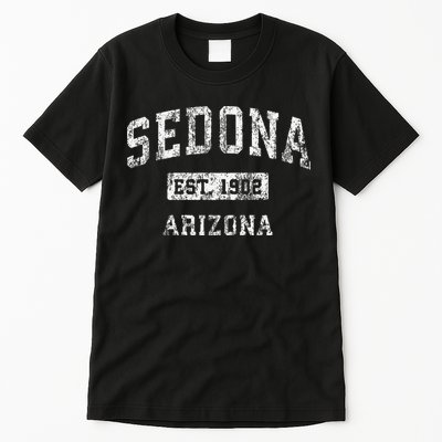 Sedona Arizona Az Vintage Established Tall T-Shirt