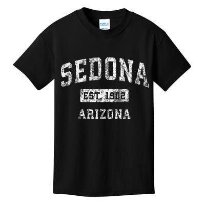 Sedona Arizona Az Vintage Established Kids T-Shirt