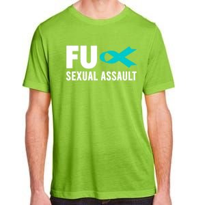 Sexual Assault Awareness Gift Cute Gift Fu Sexual Assault Awareness Gift Adult ChromaSoft Performance T-Shirt