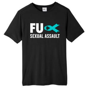 Sexual Assault Awareness Gift Cute Gift Fu Sexual Assault Awareness Gift Tall Fusion ChromaSoft Performance T-Shirt