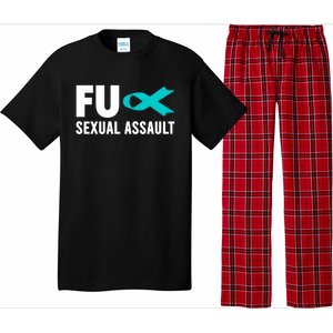 Sexual Assault Awareness Gift Cute Gift Fu Sexual Assault Awareness Gift Pajama Set