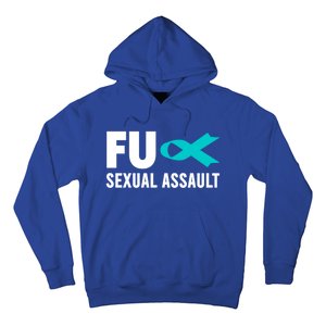 Sexual Assault Awareness Gift Cute Gift Fu Sexual Assault Awareness Gift Hoodie