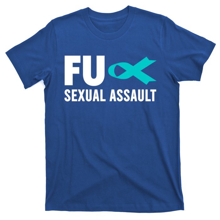 Sexual Assault Awareness Gift Cute Gift Fu Sexual Assault Awareness Gift T-Shirt