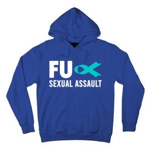 Sexual Assault Awareness Gift Cute Gift Fu Sexual Assault Awareness Gift Tall Hoodie