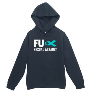 Sexual Assault Awareness Gift Cute Gift Fu Sexual Assault Awareness Gift Urban Pullover Hoodie