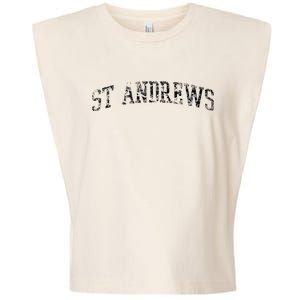 St Andrews Athletic Arch College University Alumni Garment-Dyed Women's Muscle Tee