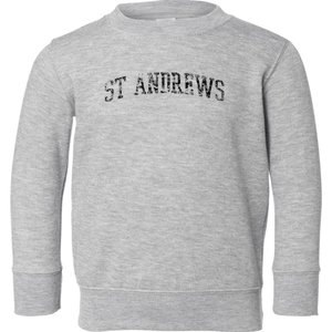 St Andrews Athletic Arch College University Alumni Toddler Sweatshirt