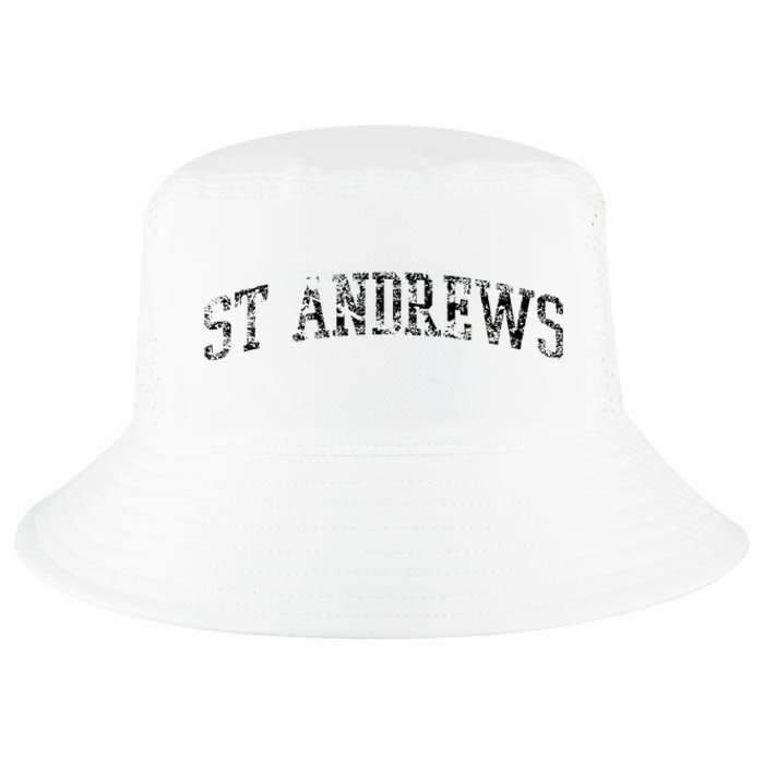 St Andrews Athletic Arch College University Alumni Cool Comfort Performance Bucket Hat