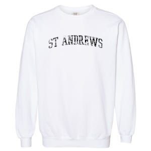 St Andrews Athletic Arch College University Alumni Garment-Dyed Sweatshirt