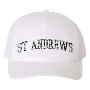 St Andrews Athletic Arch College University Alumni Yupoong Adult 5-Panel Trucker Hat