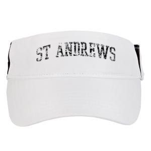 St Andrews Athletic Arch College University Alumni Adult Drive Performance Visor