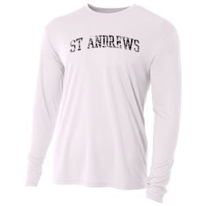 St Andrews Athletic Arch College University Alumni Cooling Performance Long Sleeve Crew