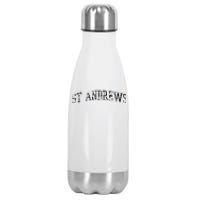 St Andrews Athletic Arch College University Alumni Stainless Steel Insulated Water Bottle