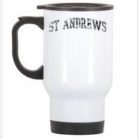 St Andrews Athletic Arch College University Alumni Stainless Steel Travel Mug