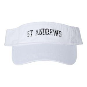 St Andrews Athletic Arch College University Alumni Valucap Bio-Washed Visor