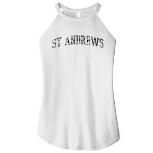 St Andrews Athletic Arch College University Alumni Women's Perfect Tri Rocker Tank