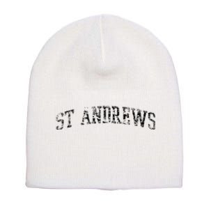 St Andrews Athletic Arch College University Alumni Short Acrylic Beanie