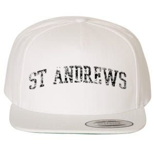 St Andrews Athletic Arch College University Alumni Wool Snapback Cap