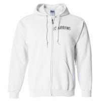 St Andrews Athletic Arch College University Alumni Full Zip Hoodie