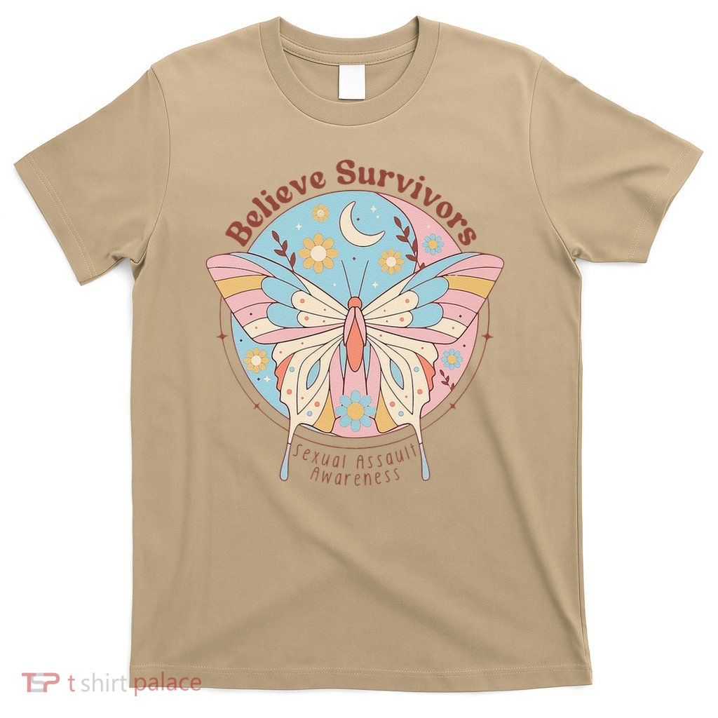 Sexual Assault Awareness Advocate Sexual Violence Awareness T-Shirt