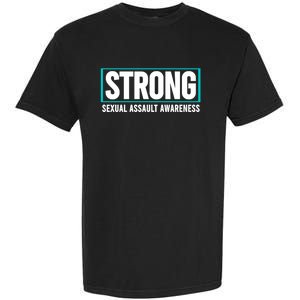 Sexual Assault Awareness Strong Gift Sexual Assault Awareness Gift Garment-Dyed Heavyweight T-Shirt