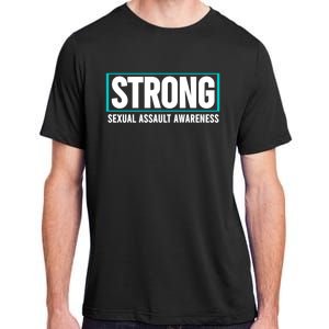 Sexual Assault Awareness Strong Gift Sexual Assault Awareness Gift Adult ChromaSoft Performance T-Shirt