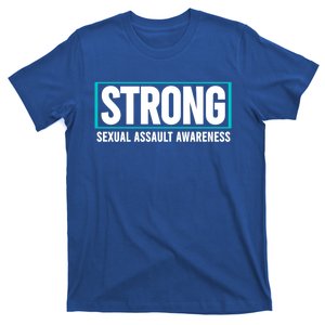 Sexual Assault Awareness Strong Gift Sexual Assault Awareness Gift T-Shirt