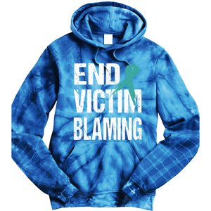 Sexual Assault Awareness Sexual Harasst Me Too Funny Gift Tie Dye Hoodie