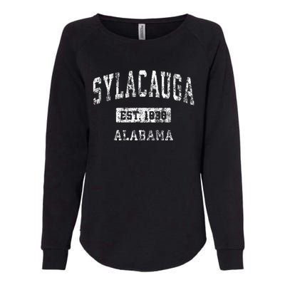 Sylacauga Alabama Al Vintage Sports Established Design Womens California Wash Sweatshirt