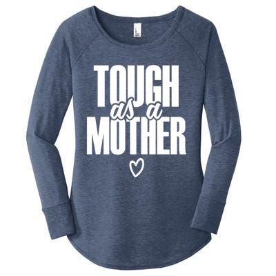 Strong As A Mother Gift Women's Perfect Tri Tunic Long Sleeve Shirt