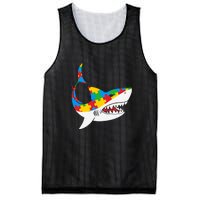 Shark Autism Awarness Shark Mama Autism Awareness Mother's Day Mesh Reversible Basketball Jersey Tank