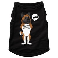 Stubborn American Akita Dog gift for mother's day Doggie Tank