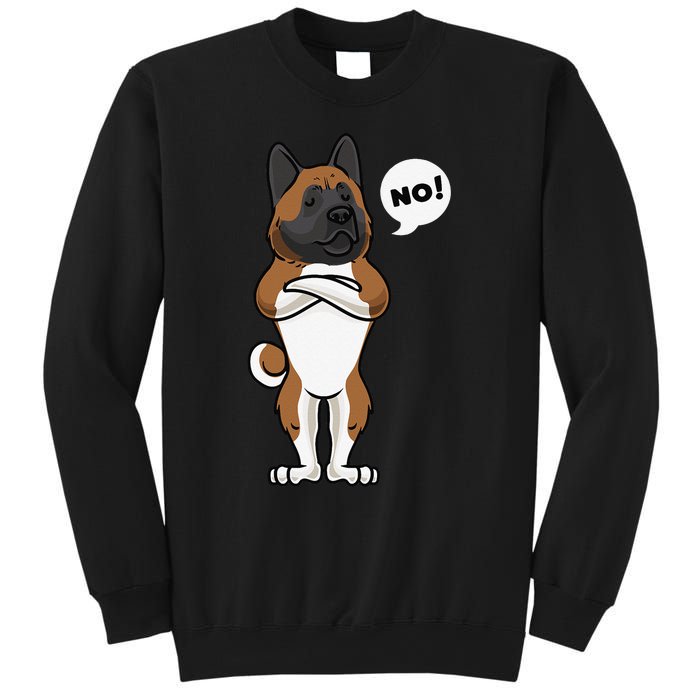 Stubborn American Akita Dog gift for mother's day Sweatshirt