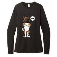 Stubborn American Akita Dog gift for mother's day Womens CVC Long Sleeve Shirt