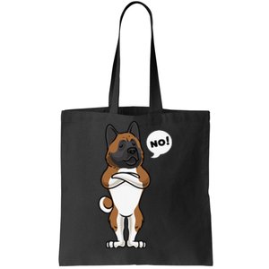 Stubborn American Akita Dog gift for mother's day Tote Bag