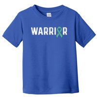 Sexual Assault Awareness Teal Ribbon Warrior Meaningful Gift Toddler T-Shirt