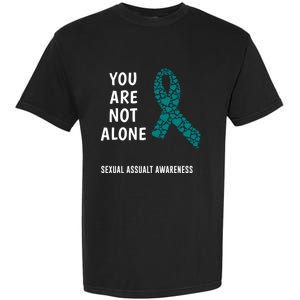 Sexual Assault Awareness Harasst Meaningful Gift Garment-Dyed Heavyweight T-Shirt