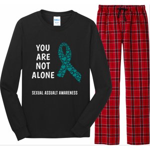 Sexual Assault Awareness Harasst Meaningful Gift Long Sleeve Pajama Set