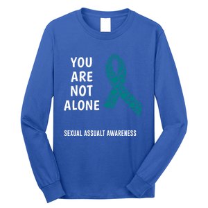 Sexual Assault Awareness Harasst Meaningful Gift Long Sleeve Shirt