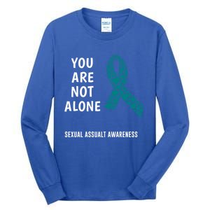 Sexual Assault Awareness Harasst Meaningful Gift Tall Long Sleeve T-Shirt