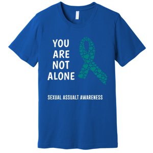 Sexual Assault Awareness Harasst Meaningful Gift Premium T-Shirt